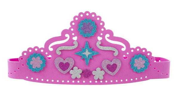 Melissa & Doug Mess-Free Glitter Foam Tiara & Wand