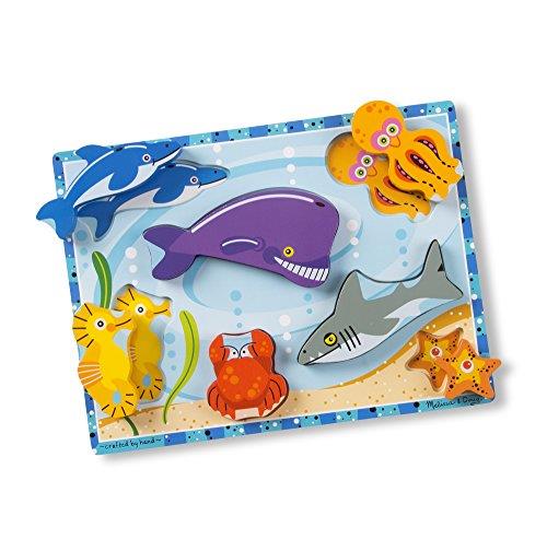 Melissa & Doug Sea Creature Chunky Puzzle