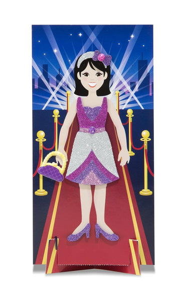 Melissa & Doug Mess-Free Glitter Fancy Party Fashions