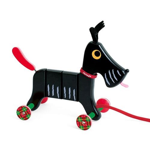 Janod Pull Along Scotty Dog