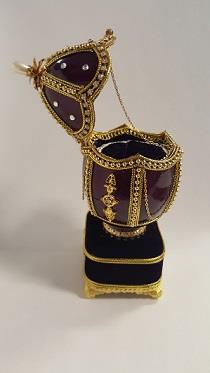 Goose Egg Jewelry Box with Music
