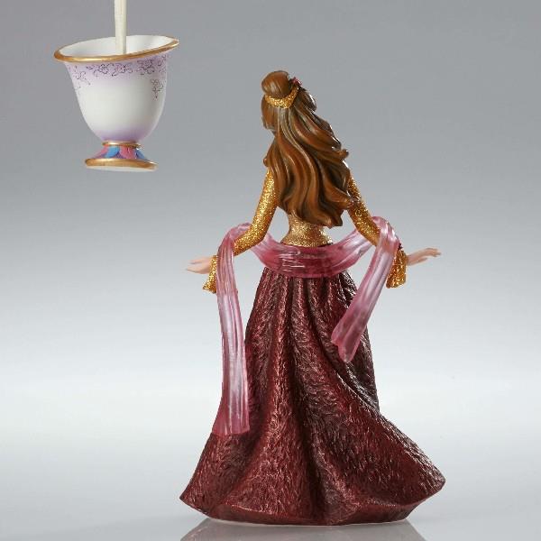 Disney Beauty And The Beast Belle and Chip Christmas Set Figurine
