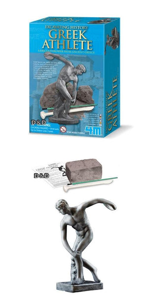 Greek Dig and Discover Disk Statue