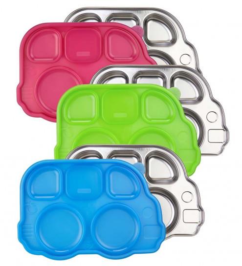 Stainless Platter Blue
