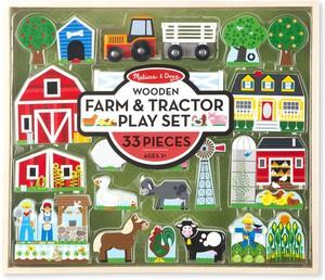 Melissa & Doug Play Set Farm and Tractor