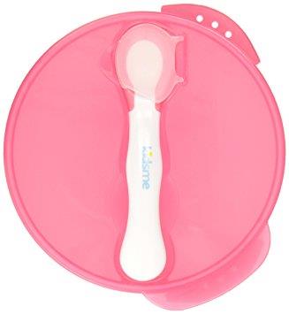 Suction Bowl Set Pink