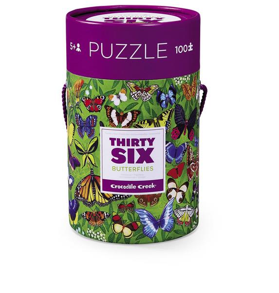 Crocodile Creek Puzzle Butterflies (100 pcs)