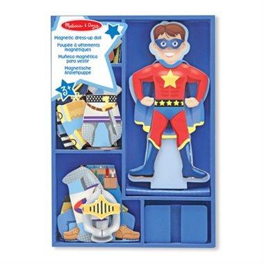 Melissa & Doug Magnetic Wooden Dress Up Doll Billy