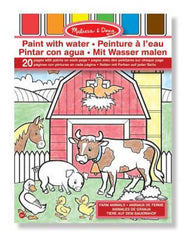 Melissa & Doug Paint with Water Kids' Art Pad Farm Animals / Bloc de peinture à l'eau Melissa & Doug pour enfants - Animaux de la ferme