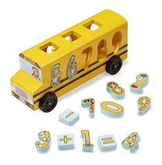 Melissa & Doug Number Matching Math Bus / Association des nombres - Autobus mathématique