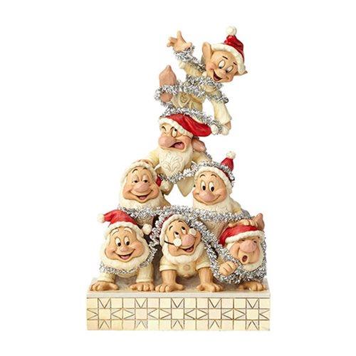 Disney Seven Dwarves Precarious Pyramid Figurine