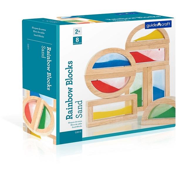 Guidecraft Rainbow Blocks Sand