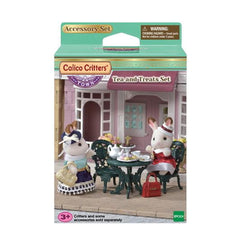 Calico Critters Tea And Treats Figurine Set / Ensemble de figurines Thé et friandises