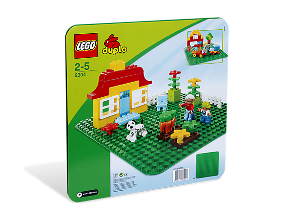 Lego Duplo Building Plate Green Large - 2304