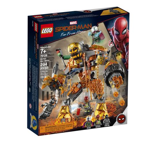 Lego Disney Marvel Spider-Man Molten Man Battle - 76128