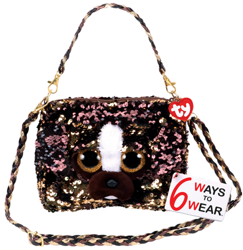 TY Sequin Purse Brutus