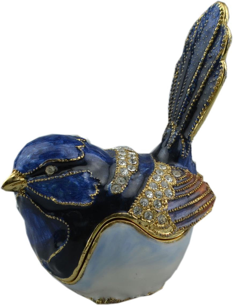 Portman Studios Jewelry Box Blue Bird