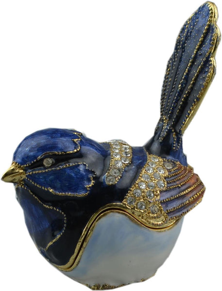 Portman Studios Jewelry Box Blue Bird