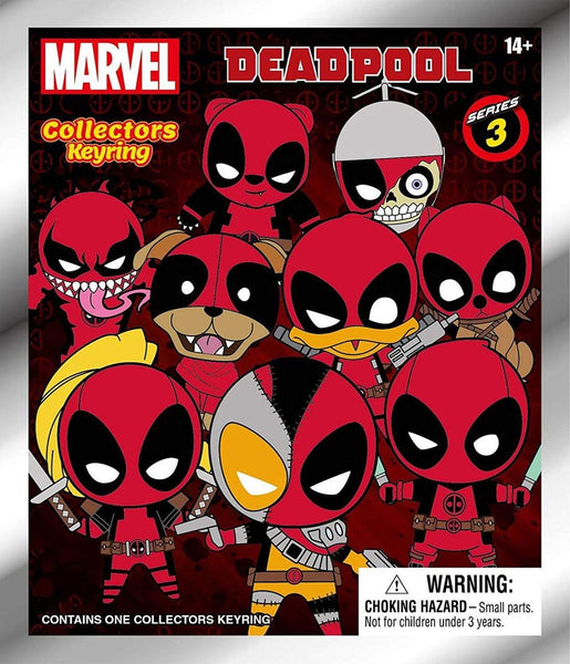 Marvel Deadpool Foam Keyring