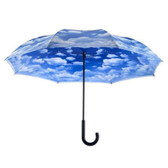 Galleria Reverse Close Umbrella Clouds / Parapluie de Nuages à fermeture inversée