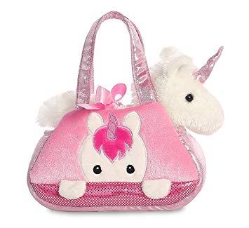Aurora Fancy Pals Purse Unicorn Pink