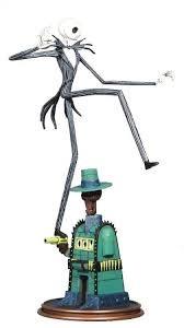 Nightmare Before Christmas Jack Skellington in Oogie's Lair Figure
