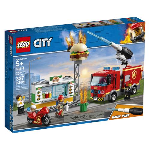Lego City Burger Bar Fire Rescue - 60214