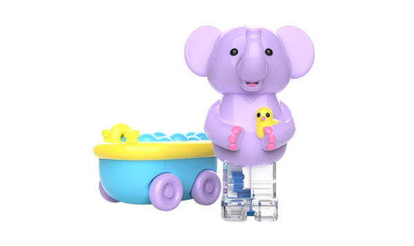 Educational Insights Zoomigos Elephant With Bath Tub Zoomer