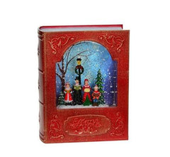 Red Book Carollers Scene Figure / Scène des chanteurs de Noël du Livre Rouge