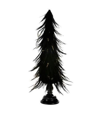 Christmas Tree Black Feather