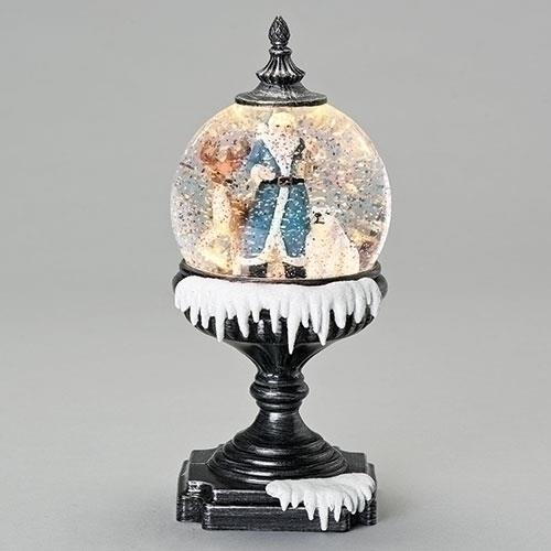 Roman Inc Globe Blue Santa Claus & Animals