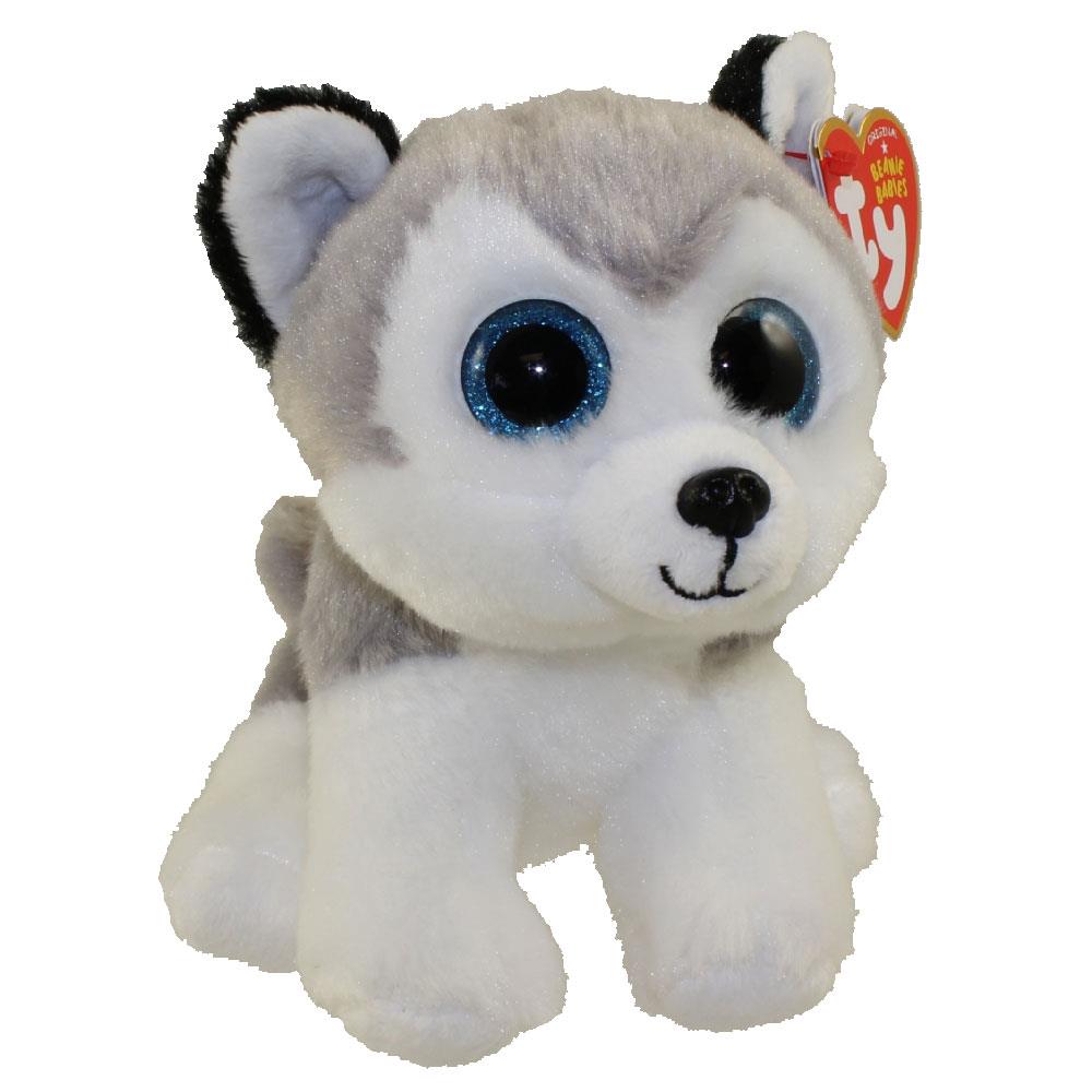 TY Beanie Babies Dog Husky - Buff (Small)