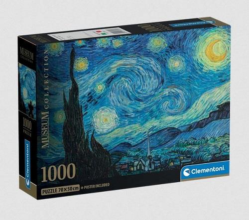 Puzzle Van Gogh's Starry Night (1000 pcs)