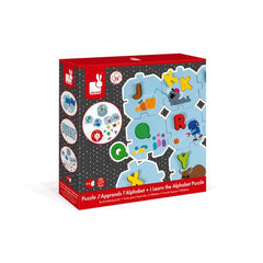 Janod Puzzle Learn the Alphabet (French) / Apprenez l'alphabet