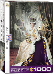 Eurographics Puzzle Queen Elizabeth II / Reine Elizabeth II (1000pcs)