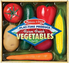 Melissa & Doug Play Time Produce Farm Fresh Vegetables / Temps de jeu et production:  légumes frais de la ferme