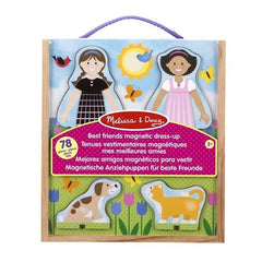 Melissa & Doug Magnetic Dress Up Best Friends / Meilleures amies à s'habiller magnétiquement