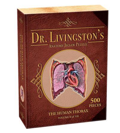Dr. Livingston's Anatomy Jigsaw Puzzle The Human Thorax
