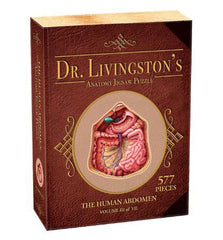 Dr. Livingston's Anatomy Jigsaw Puzzle The Human Abdomen / Casse-tête d'anatomie : L'abdomen humain