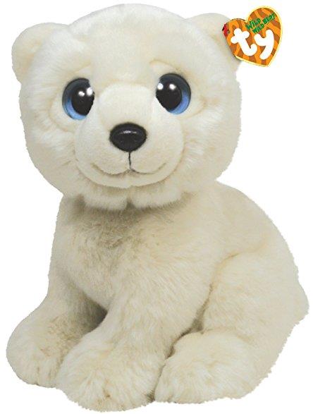 TY Wild Best Polar Bear - Iceberg (Med)