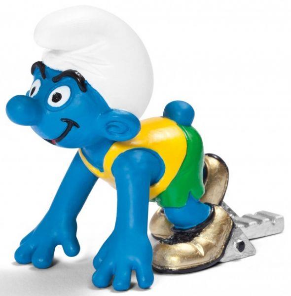 Smurfs Schleigh Figure Olympic Sprinter
