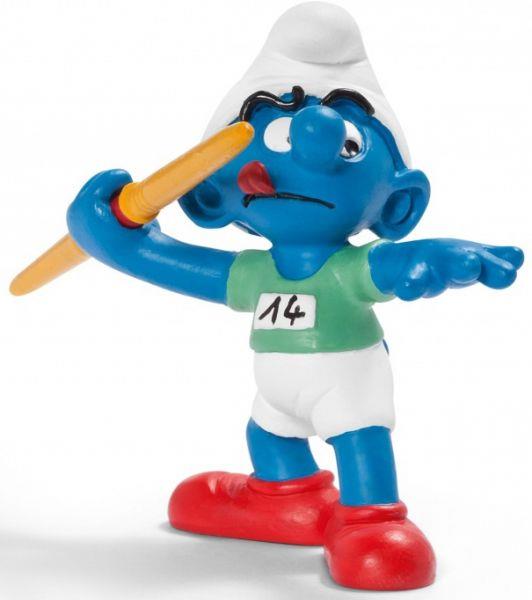 Smurfs Schleigh Figure Javelin Thrower