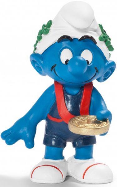 Smurfs Schleigh Figure Olympic Medal Winner