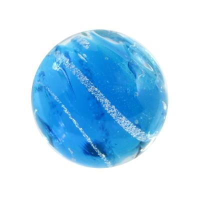 House of Marbles Handmade Jetstream (Light Blue) 25mm