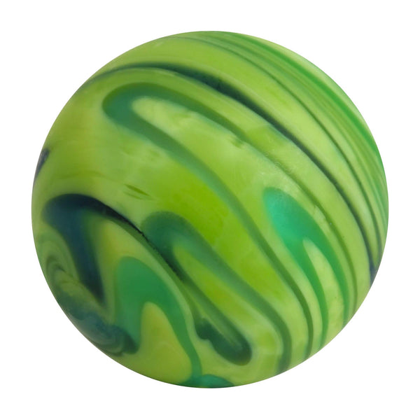 House of Marbles Handmade Sandstorm (Green) 22mm