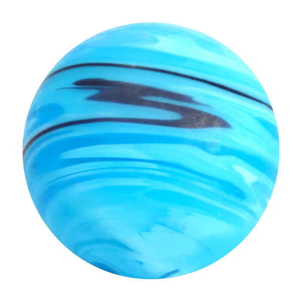 House of Marbles Handmade Sandstorm (Blue) 22mm
