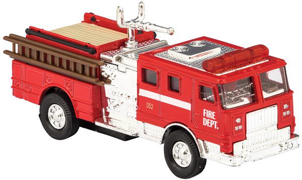 Die Cast Fire Engine Car Pull Back