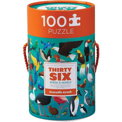 Crocodile Creek Puzzle Birds - Oiseaux (100 pcs)