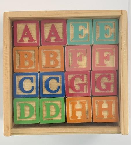 Alphabet Wooden Blocks