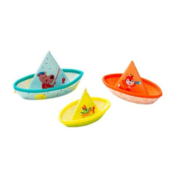 Lilliputiens Bath Fun 3 Little Boats